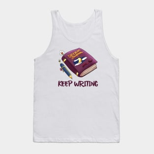 Keep Writing your Dream Journal Tank Top